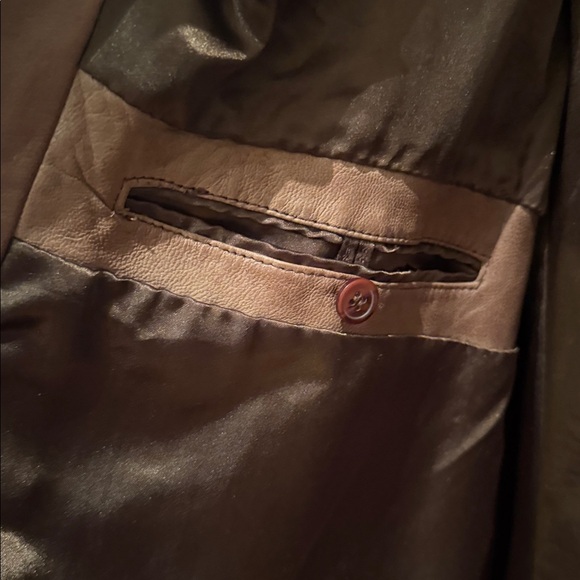 Scully Western Men's Long Size 50 Leather Jacket - Picture 8 of 13